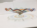 Hand Blown Murano Glass Wall Plates Multi Colors D12Inches - BeyPan