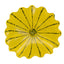 Hand Bowls Glass Yellow Murano Art Glass Wall Decor Plate D12inches - BeyPan