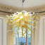 Luxury Blown Murano Glass Chandelier - Modern Amber Lighting - BeyPan