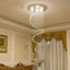 Luxury Modern Chandelier Stainless Steel Canopy Crystal Pendants Drops - BeyPan
