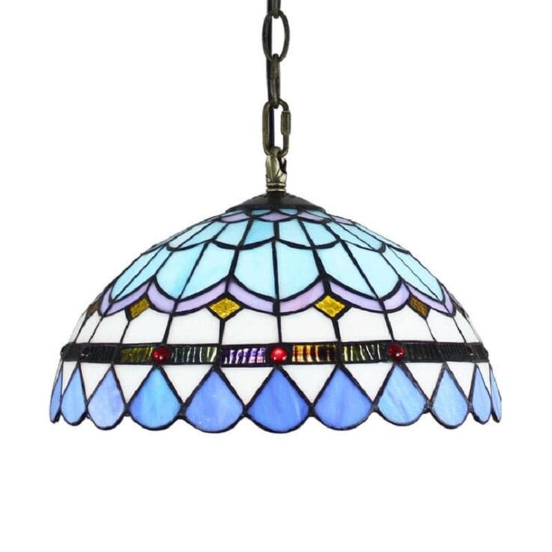 Tiffany style glass pendant light