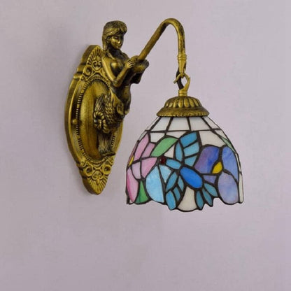 tiffany style wall light