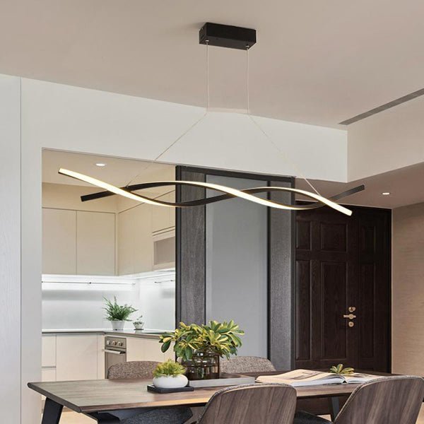 Modern Aluminum Wave Luster Vitalize Chandelier - BeyPan
