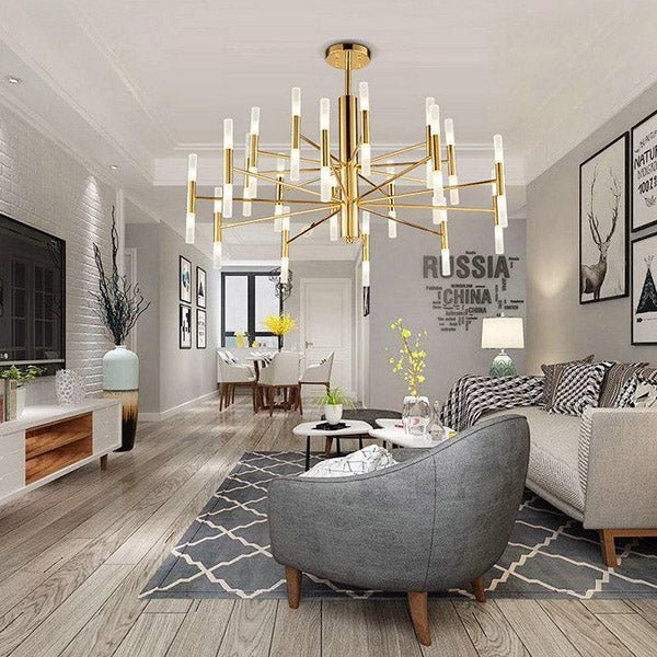 Modern Chandelier Retro Revival LED Ceiling Light - BeyPan