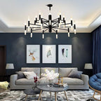 Modern Chandelier Retro Revival LED Ceiling Light - BeyPan