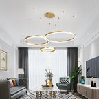 Modern Chandelier Wheels Shape Geometric Layout - BeyPan