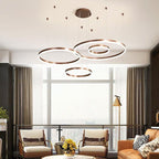 Modern Chandelier Wheels Shape Geometric Layout - BeyPan