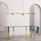 Modern Linear Brunch Chandelier Dimmable Hanging Lamp - BeyPan