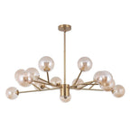 Modern Sputnik Chandelier Branching Glass Bubbles Lampshape - BeyPan