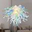 Modern Style Blown Glass Chandelier Fresh Glow - BeyPan