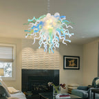 Modern Style Blown Glass Chandelier Fresh Glow - BeyPan
