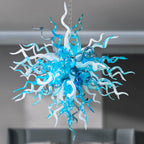 Modern Style Blown Glass Chandelier Ocean Breeze - BeyPan
