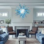 Modern Style Blown Glass Chandelier Ocean Breeze - BeyPan