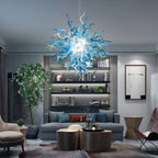 Modern Style Blown Glass Chandelier Ocean Breeze - BeyPan