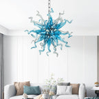 Modern Style Blown Glass Chandelier Sputnik Shape - BeyPan
