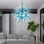 Modern Style Blown Glass Chandelier Sputnik Shape - BeyPan