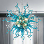 Modern Style Blown Glass Chandelier Sputnik Shape - BeyPan