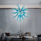 Modern Style Blown Glass Chandelier Sputnik Shape - BeyPan