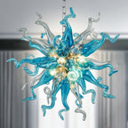 Modern Style Blown Glass Chandelier Sputnik Shape - BeyPan