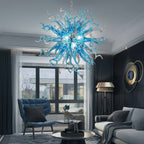 Modern Style Blown Glass Chandelier Sputnik Shape - BeyPan
