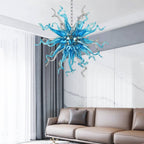 Modern Style Blown Glass Chandelier Sputnik Shape - BeyPan