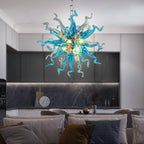 Modern Style Blown Glass Chandelier Sputnik Shape - BeyPan