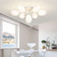Modern Tulip 7 Lights Chandelier In White Color - BeyPan