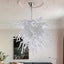 Murano Glass Blown Glass Chandeliers Chihuly Style Clear - BeyPan