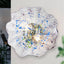 Murano Glass Wall Plates Leopard Texture Blue&Green Spots With LED - BeyPan