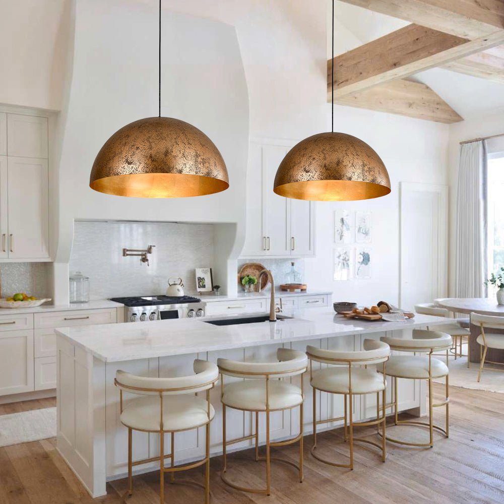Oversized Metal Dome Pendant Light - BeyPan