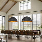 Oversized Metal Dome Pendant Light - BeyPan