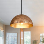 Oversized Metal Dome Pendant Light - BeyPan
