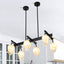 Retro Chandelier Frost White Hailstone-shaped Lampshape - BeyPan