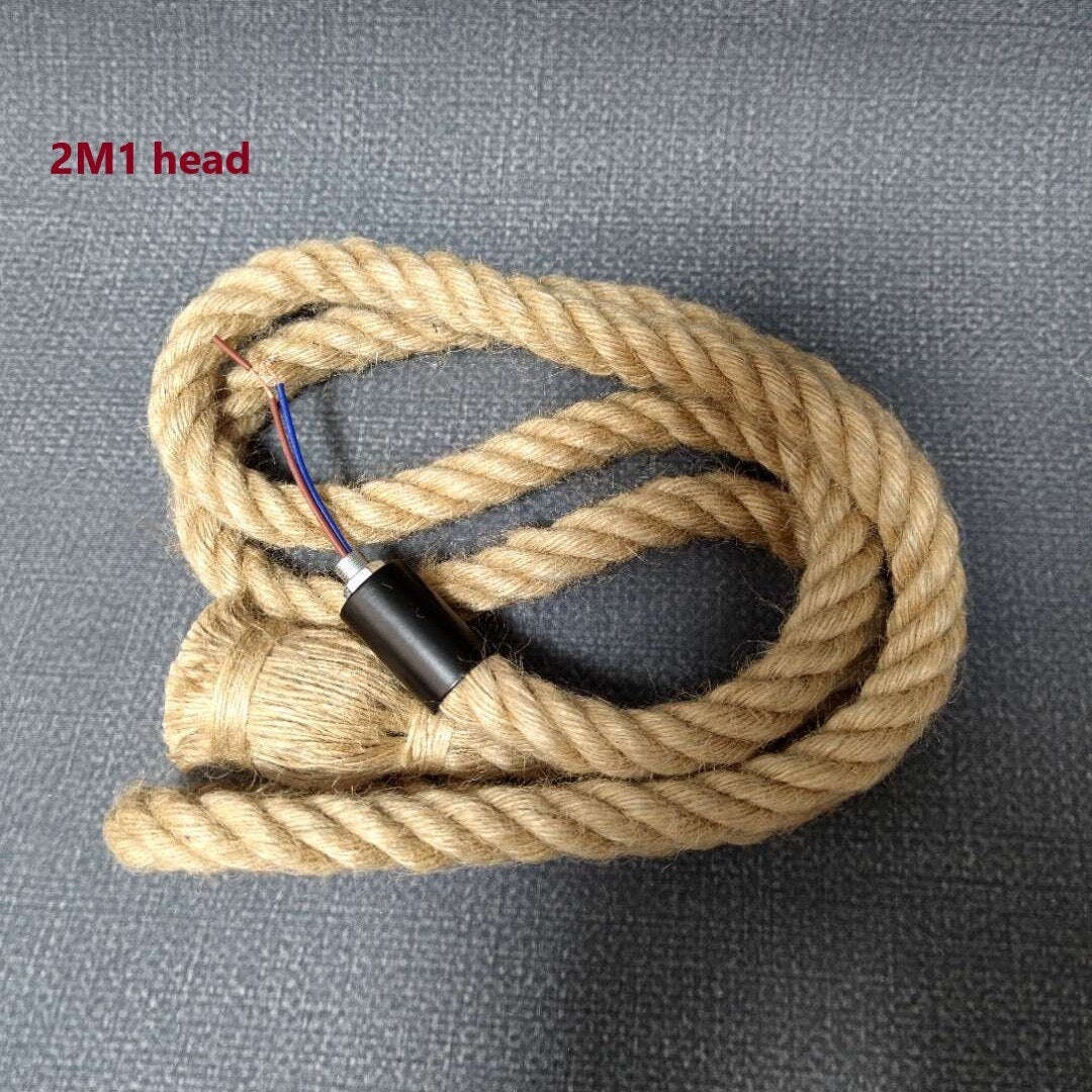 Retro Hemp Rope Vintage Countryside Pendant lamp - BeyPan