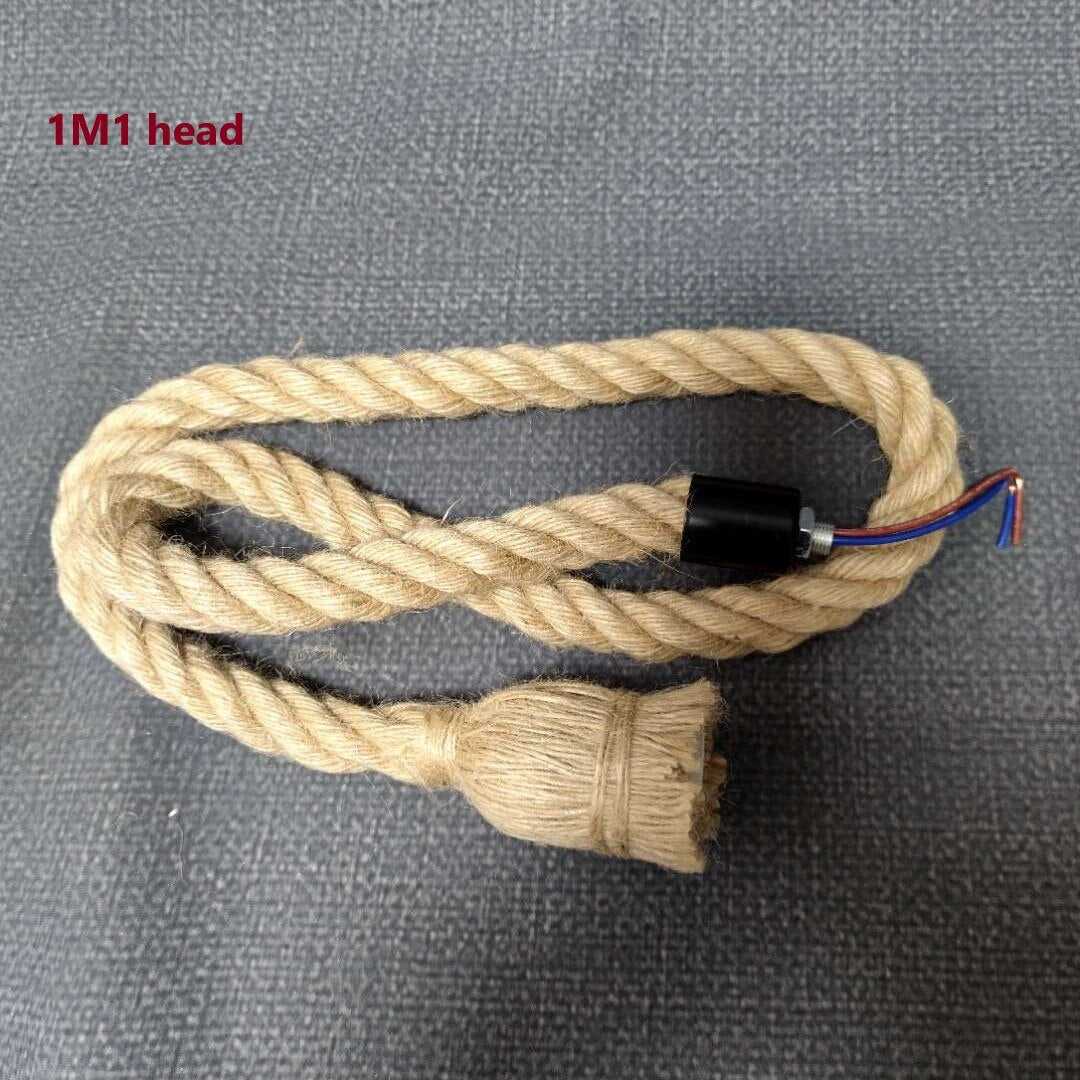 Retro Hemp Rope Vintage Countryside Pendant lamp - BeyPan