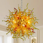 Shining Sun Blown Murano Glass Chandelier - Bespoke Luxury Lighting - BeyPan