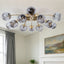 Smoke Gray Globe Semi-Flush Light - BeyPan