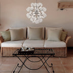 Sputnik Shape Bubbles Chandelier Clear Swirl Ribbed Texture - BeyPan