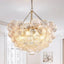 Talia Style Modern Bubbles Chandelier Ribbed Clear Glass Ball - BeyPan