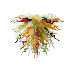 Vibrant Burst Artisan Murano Style Blown Glass Chandelier - BeyPan