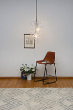 Waterfall Clear Smooth Glass Bubbles Cascade Chandelier - BeyPan