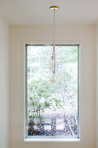 Waterfall Clear Smooth Glass Bubbles Cascade Chandelier - BeyPan