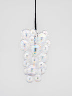 Waterfall Iridescent Glass Bubbles Cascade Chandelier - BeyPan