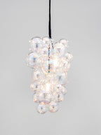 Waterfall Iridescent Glass Bubbles Cascade Chandelier - BeyPan